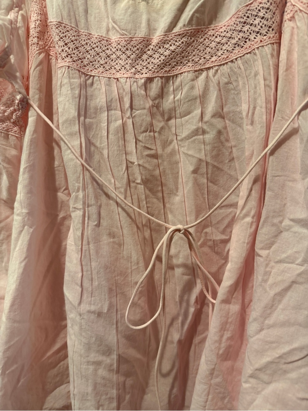NWT! Osfm A Rare Bird Pink Sleeveless top - Lightweight Cotton - Picture 6 of 7